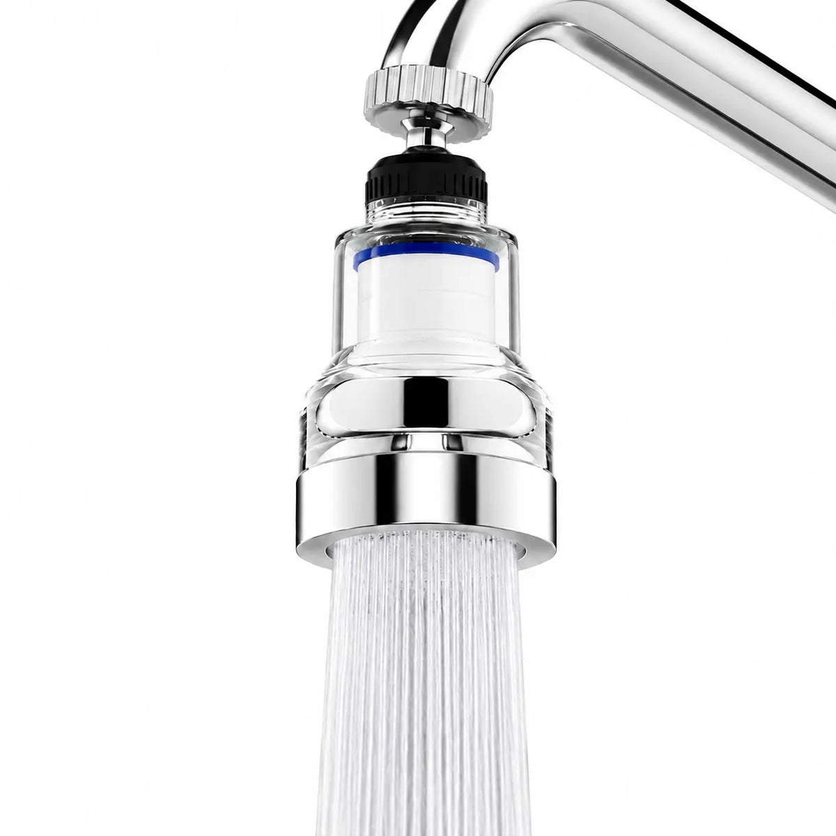 Upgrade Kitchen Rinsing Instantly! No-Splash 3-Mode Faucet Filter