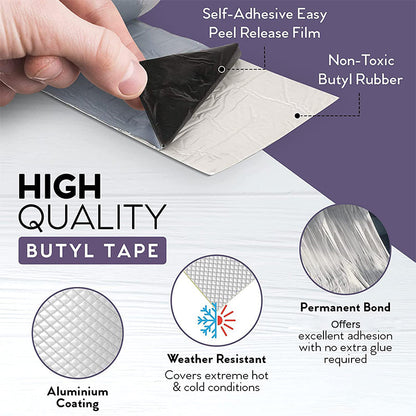 🛠️ LIMITED-TIME 50% OFF! ⏰Aluminum Foil Repair Tape – Multi-Size Seal ✨