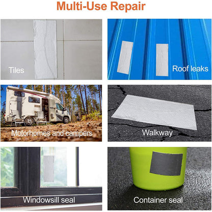 🛠️ LIMITED-TIME 50% OFF! ⏰Aluminum Foil Repair Tape – Multi-Size Seal ✨