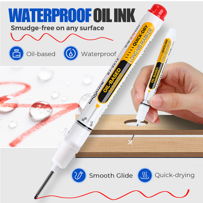 ⏳🔥LIMITED-TIME 50% OFF! ⏰Precision Tip Quick-Dry Oil-Based Marker Pen