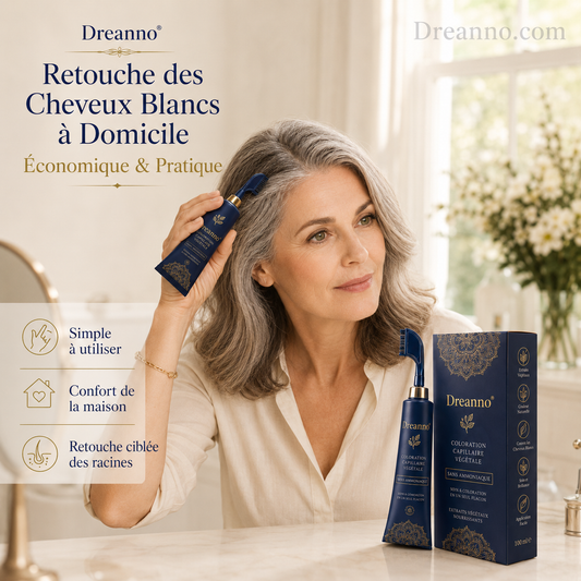 Herbal Hair Dye Comb for Home Use