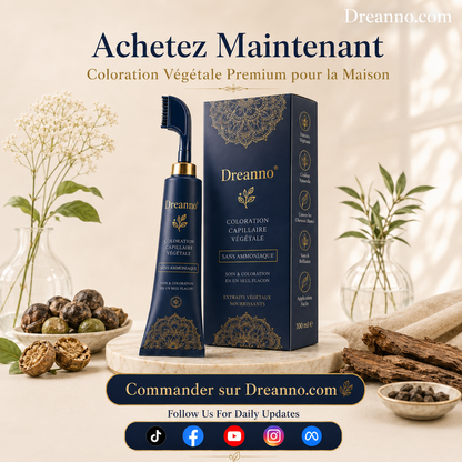 Herbal Hair Dye Comb for Home Use