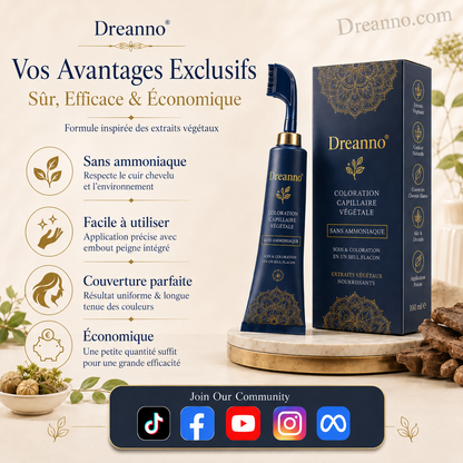 Herbal Hair Dye Comb for Home Use