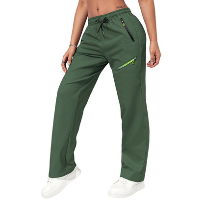 ⏳LAST DAY SALE 50% OFF!!🔥Women's Casual Athletic Pants with Zipper Pockets