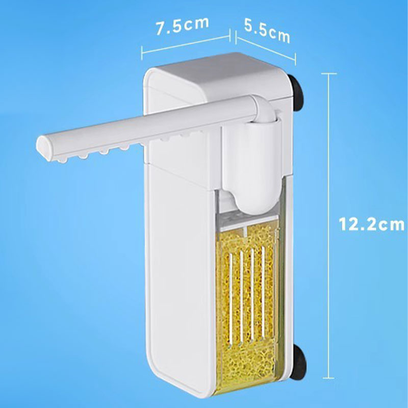 🔥LAST‑DAY SALE! 🐠 Mini Aquarium Filter | Flow + Aeration