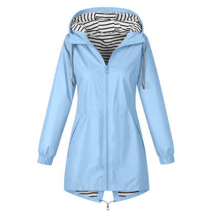 Women's Outdoor Waterproof Hooded Jacket