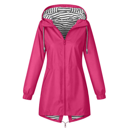 Women's Outdoor Waterproof Hooded Jacket