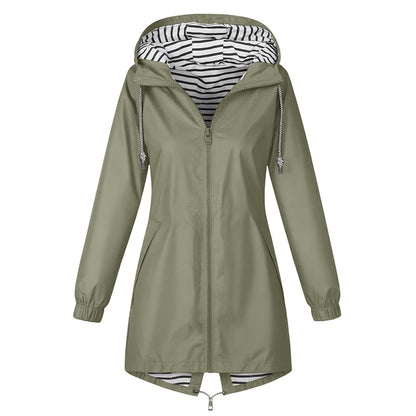 Women's Outdoor Waterproof Hooded Jacket