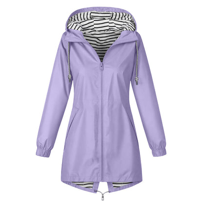 Women's Outdoor Waterproof Hooded Jacket