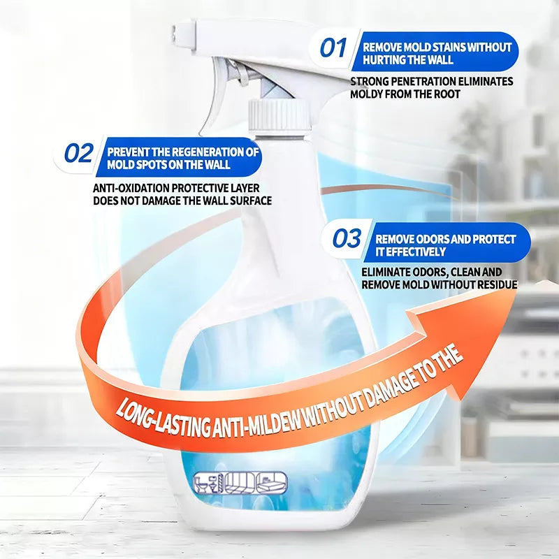 ⏰Highly Effective Mould Removal Spray - Prevents Mould Regrowth