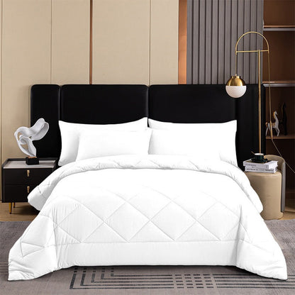 ⏳Limited-time 50% off⏰3-Piece Quilted Comforter Set with Shams🛌