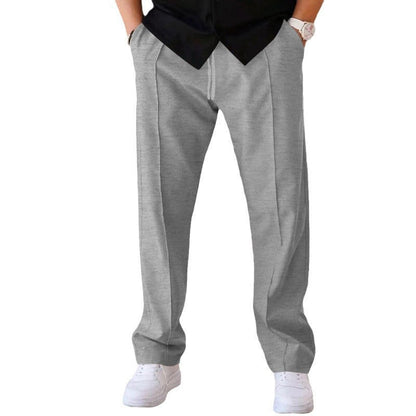 🔥 LAST DAY PROMOTION - 50%OFF 🔥Men's Drawstring Waist Straight-Leg Pants